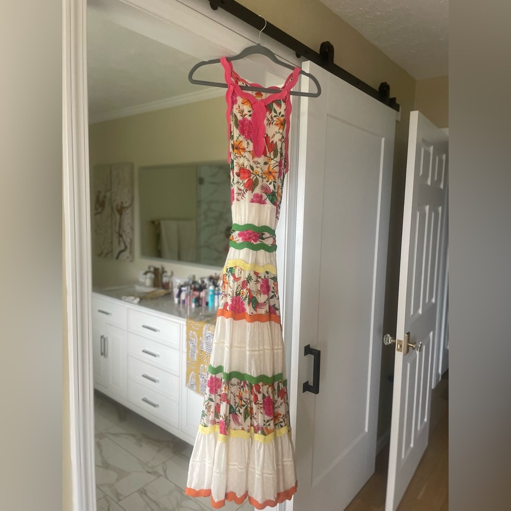 FARM Rio Vibrant Floral Maxi Dress